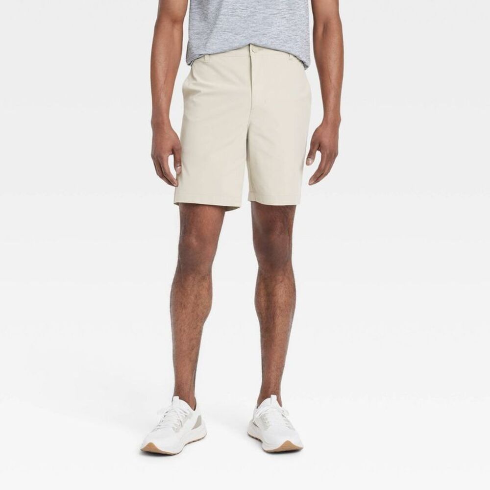 Men's 8" Golf Shorts - All In Motion Almond 30